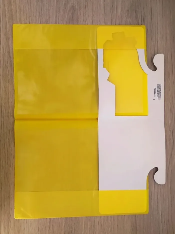 Lot 4 protège-cahier jaune violet noir vert / Elba - A4 - photo numéro 3