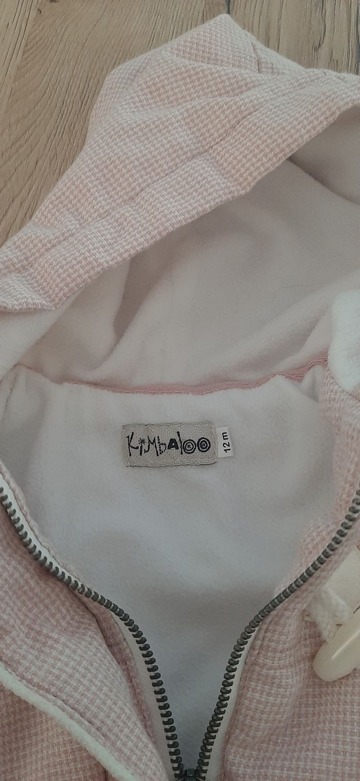 Manteau rose 12 mois - photo numéro 2