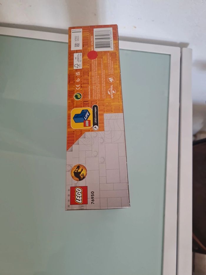 Lego jurassic world 76950 - triceratops et pick up - neuf - photo numéro 6