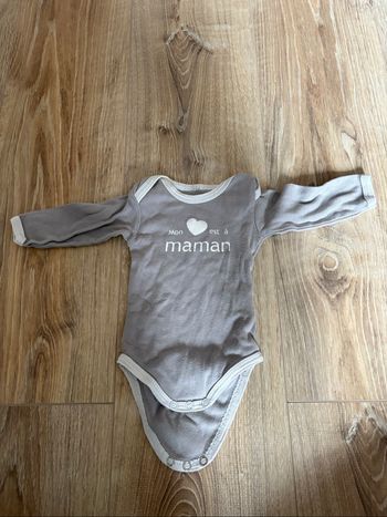 Body manches longues 6 mois
