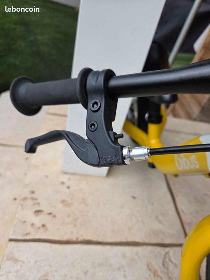 Draisienne jaune / Gibus / bon état - photo numéro 8