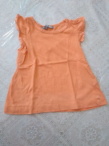 Tee-shirt orange 3 ans