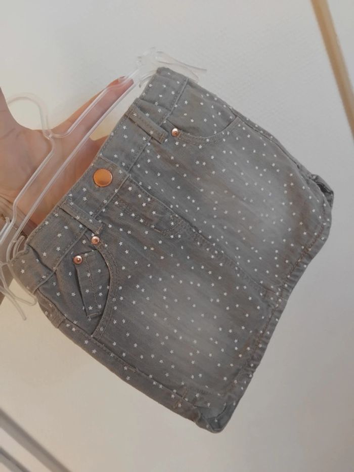 Jupe en jean fille 24 mois (2ans) - photo numéro 4