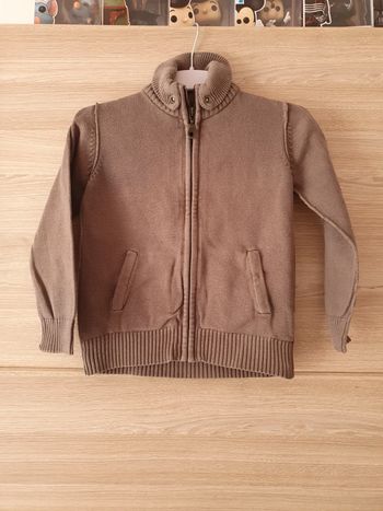 Veste zippée 4 ans