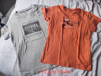 Lot de 2 tee shirt