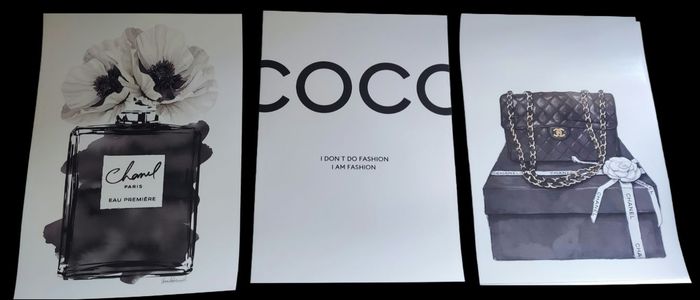 Lot de 3 affiches neuf