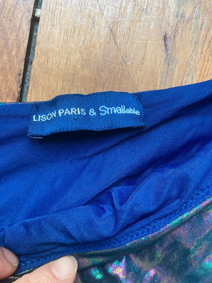 Maillot de bain asymétrique une pièce Disco - Lison Paris x Smallable - Taille 36 - Neuf - photo numéro 2