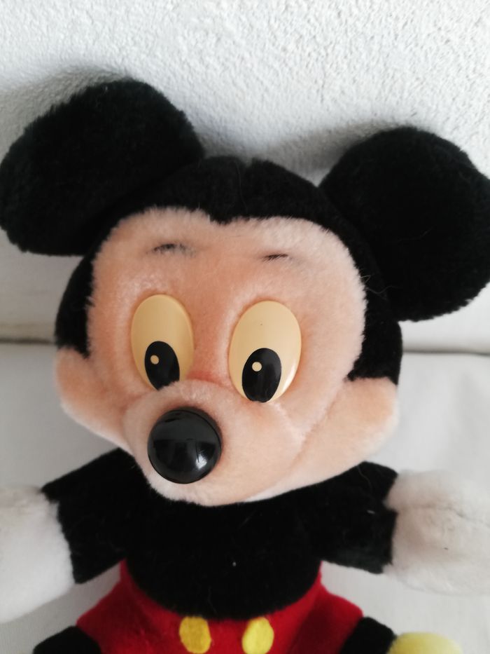 mickey en peluche vintage - photo numéro 2