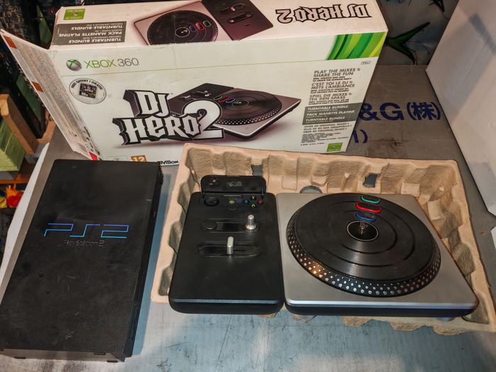 Lot ps2 et platine dj xbox