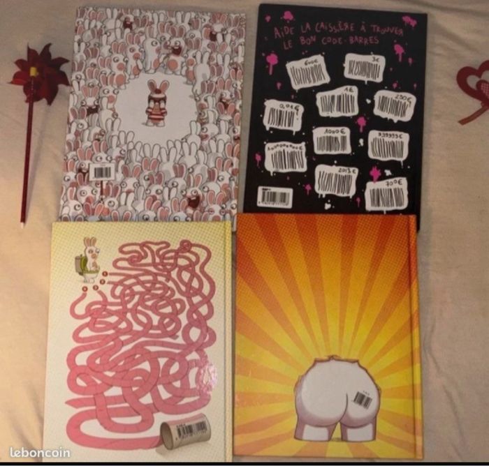 Lot bd lapin cretin - photo numéro 2