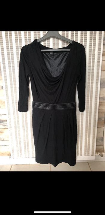 Robe doublée, manches 3/4