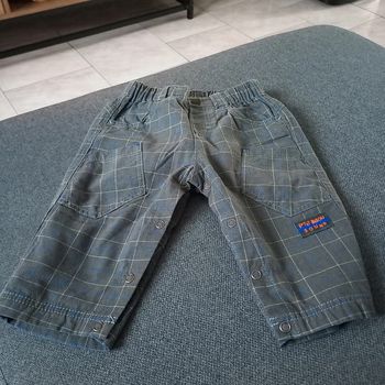 Pantalon à carreaux