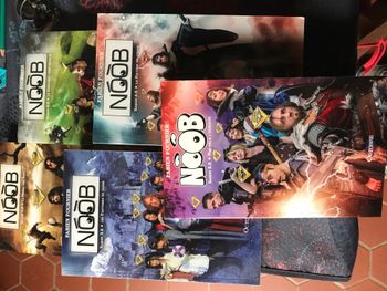 5 livres Noob Fabien  Fournier