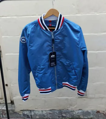 Blouson bomber homme Alpha Industries S