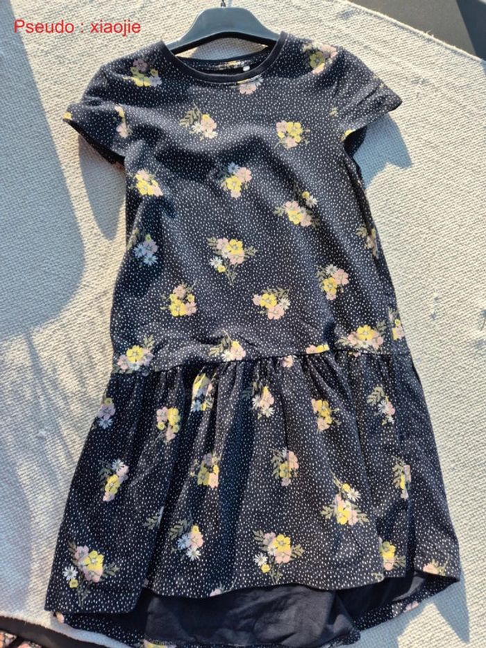 Robe fleurie Name it taille 10 ans - photo numéro 3