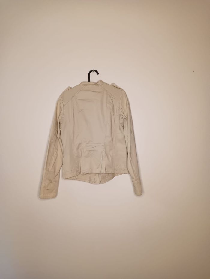 Veste Crème Camaïeu T38 - photo numéro 2