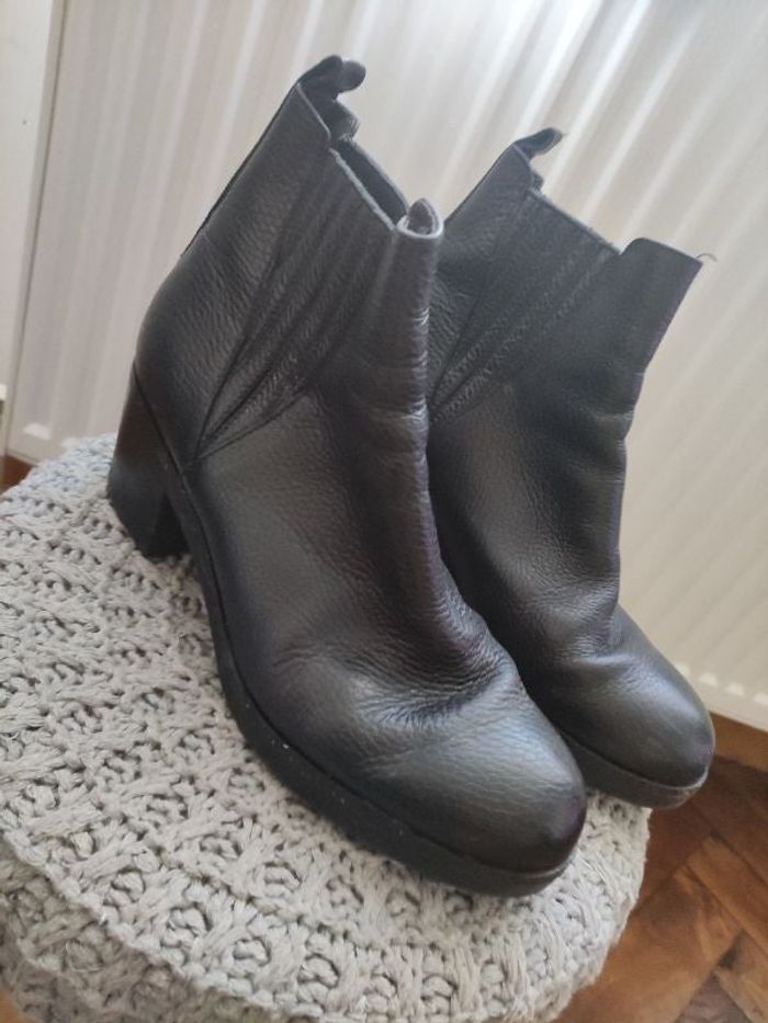Bottines a talon