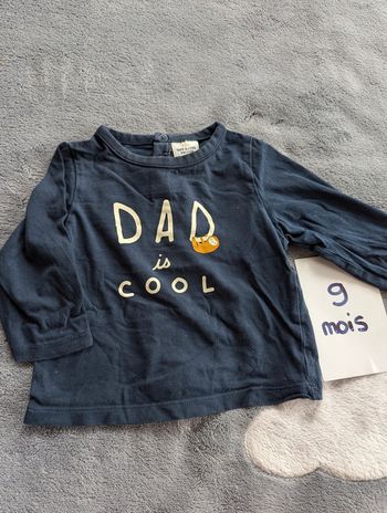 T-shirt manches longues - 9 mois -Tape à l'oeil TAO