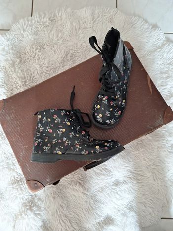 Bottines fleuries t32 #CHAUFI-002