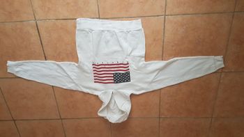 Sweat à capuche garçon 14 ans blanc Kiabi