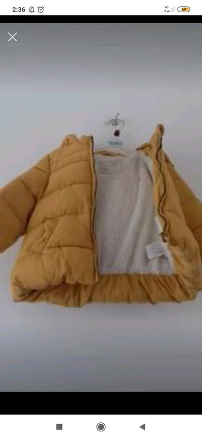 Manteau fillette chaud - photo numéro 3