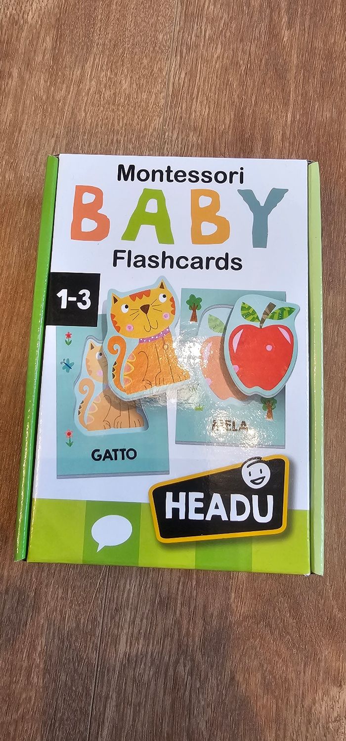 Montessori baby flahcards headu - photo numéro 1