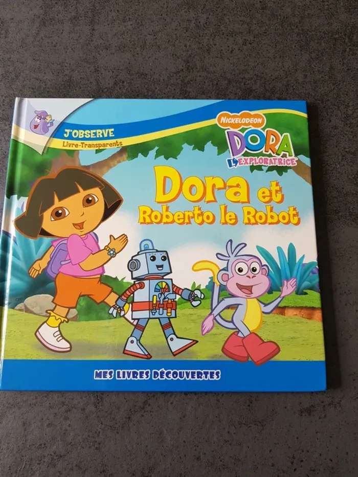 Livre Dora et Roberto le robot