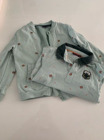 Ensemble gilet et polo sergent major