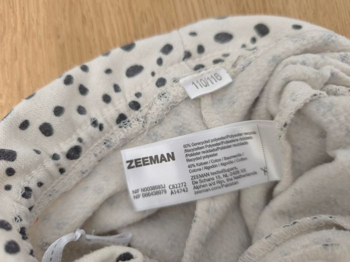 🌸 Lot de 2 pantalons de joggings molletonnés - Zeeman - 6 ans 🌸 - photo numéro 10