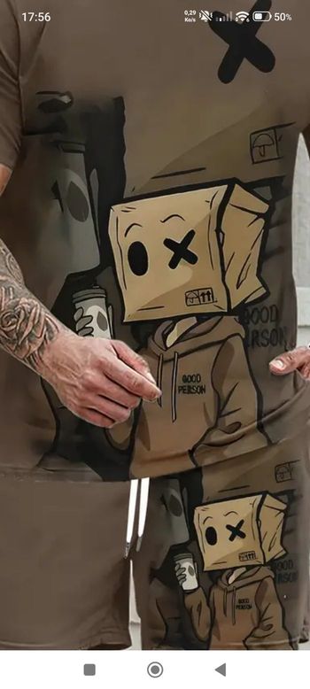 Ensemble Short et Tee-shirt XXL 