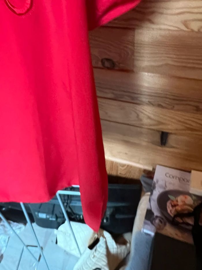 tunique fluide rouge - photo numéro 2