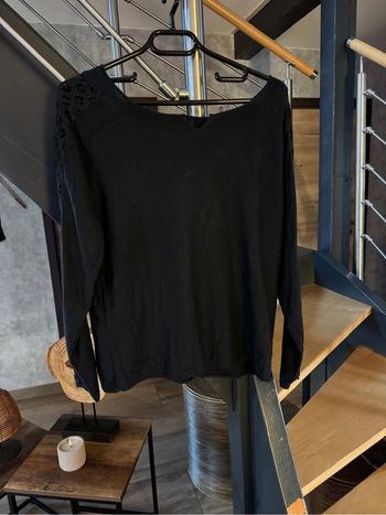 Pull bleu marine