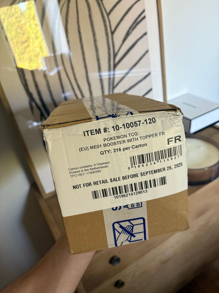 Case Display cartes promo ME01 – Scellé FR