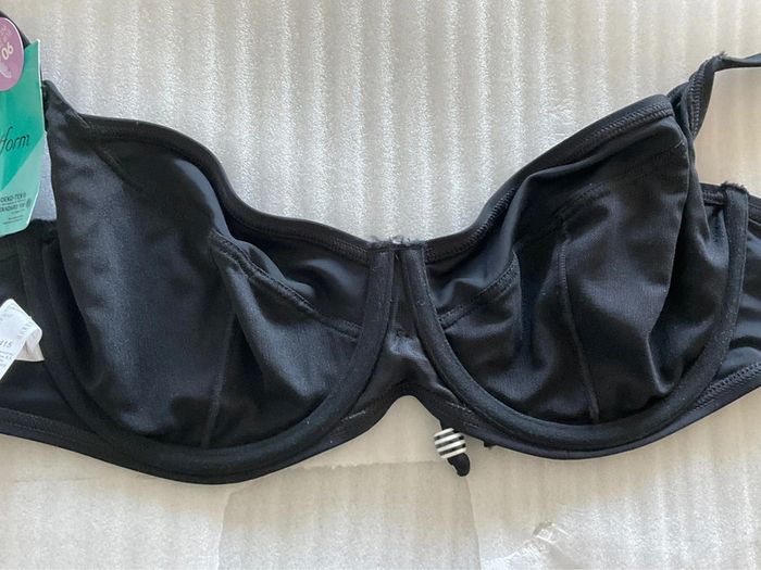 Haut maillot noir Bestform neuf - photo numéro 6