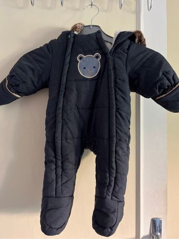 Combinaison bébé manteau
