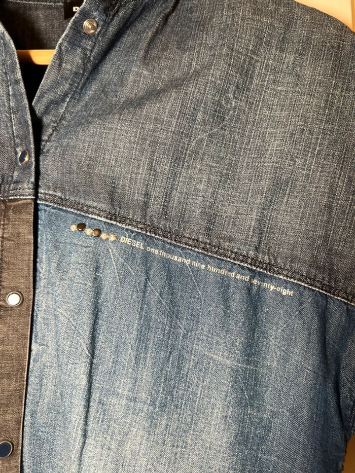 Robe en jeans diesel taille 36/16 ans - photo numéro 4