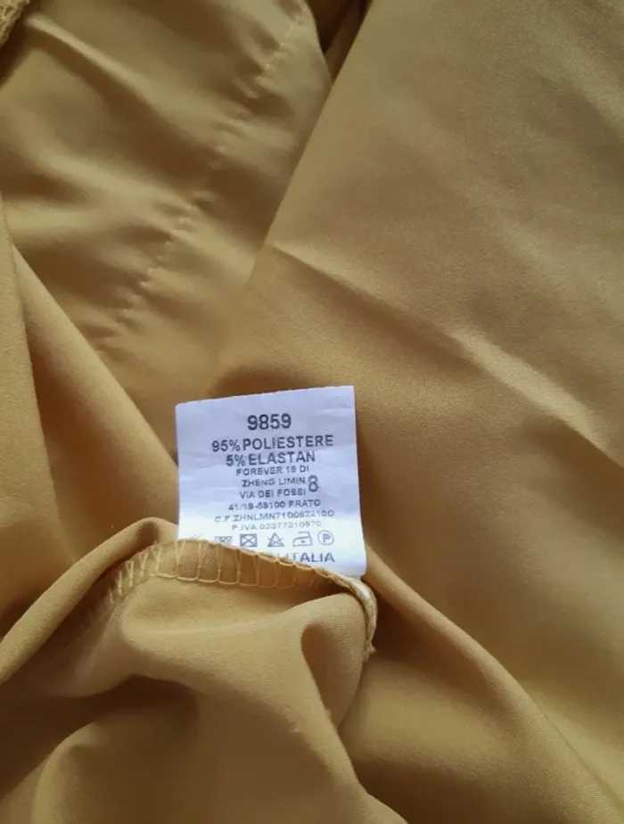 Robe chemise jaune - photo numéro 7