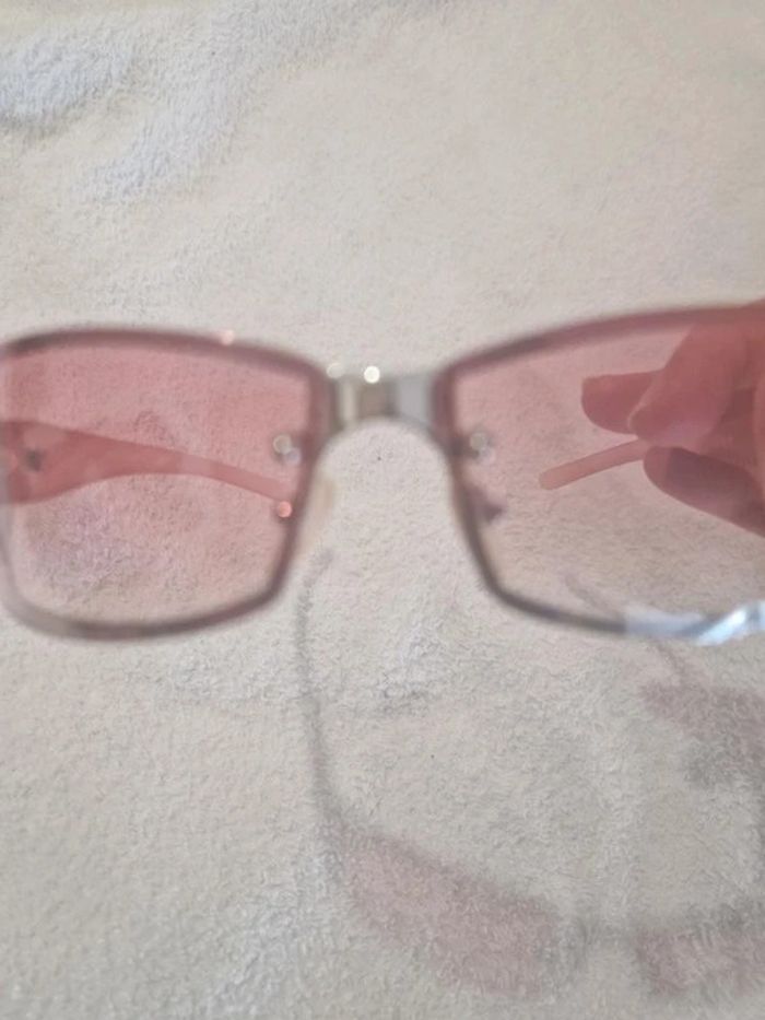 Lunettes de soleil rose teintées | Rétro Années 2000 - photo numéro 7