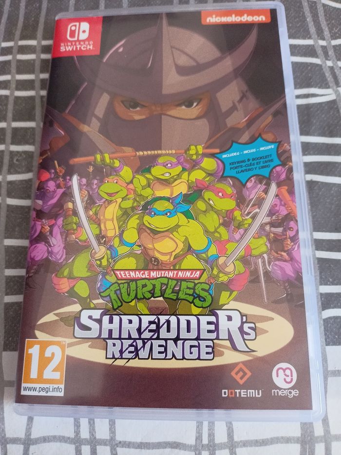 Nintendo Switch teenage mutant ninja turtles shredder revenge