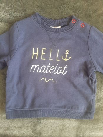 Pull 6 mois garçon