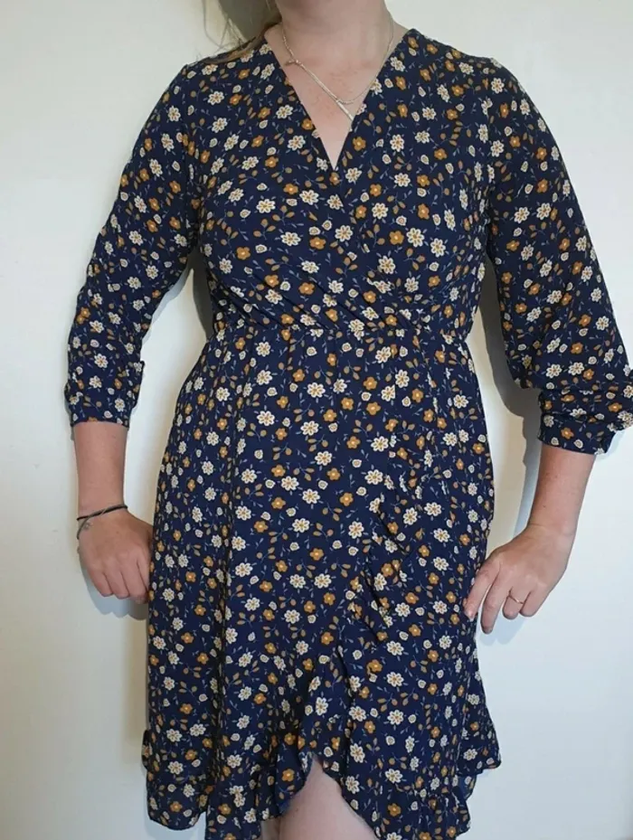 Robe mi saison manche longue