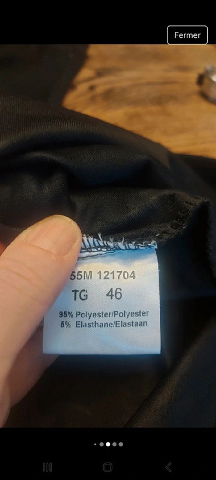 Robe Cassis noire t 46 en trés bonne état - photo numéro 15
