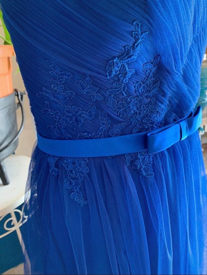 💙 Robe de soirée / cérémonie Point Mariage – Modèle “Aika” – Taille 44 - photo numéro 5
