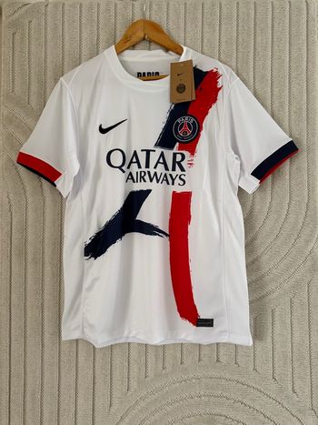 Maillot de foot blanc PSG taille M