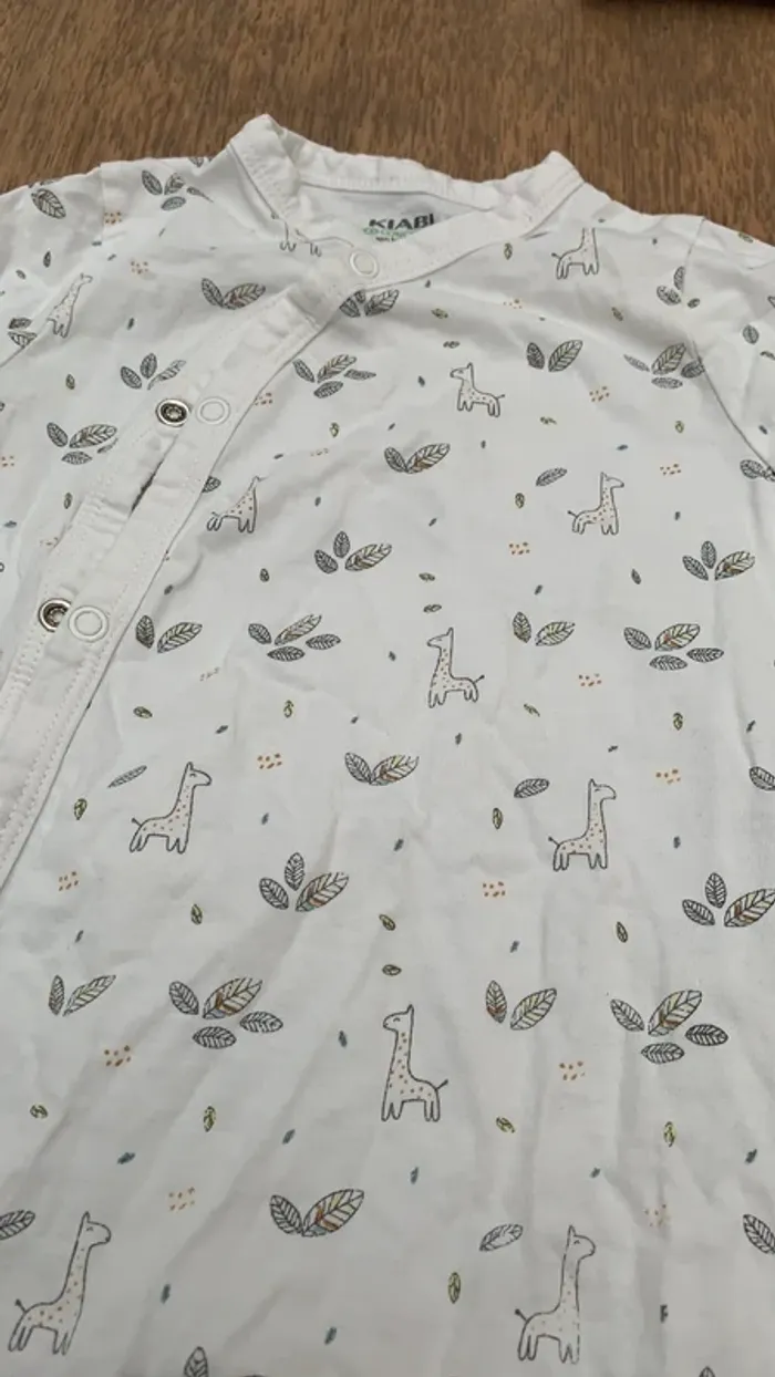 Pyjama léger coton 9 mois - photo numéro 2