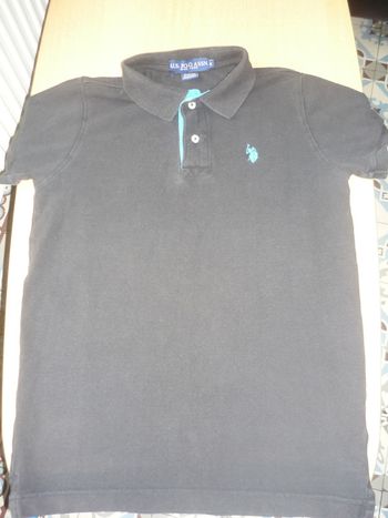 beau polo homme mc us polo assn noir et bleu