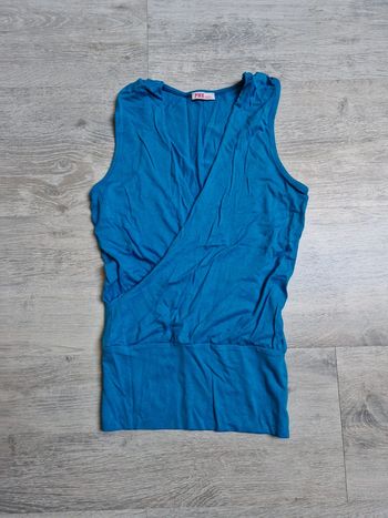 Top débardeur neuf pimkie XS turquoise