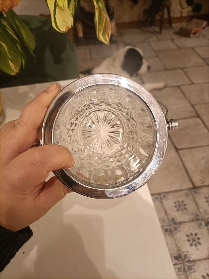 Petit seau à glaçon en crystal - photo numéro 3