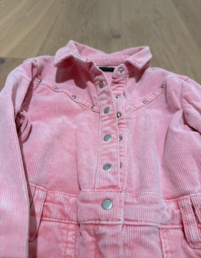 Combi short velours ikks 4 ans - photo numéro 2