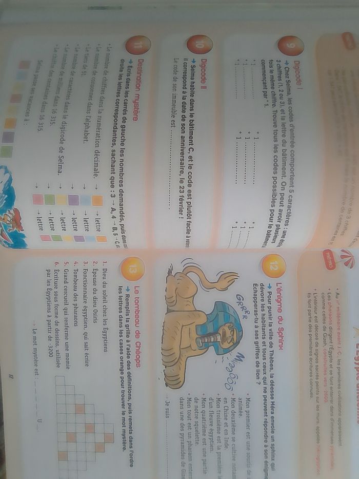 Mes jeux de vacances. 6 e vers la 5 e - photo numéro 3